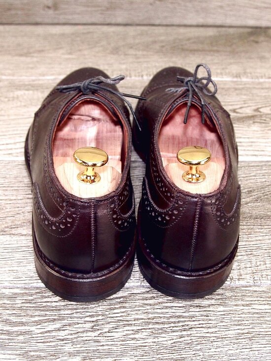 * NIB * $375 Allen Edmonds 6TH AVENUE Derby 7 D DarkChestnut * add $15 new Trees main image 6